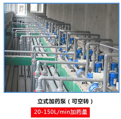 立式泵用于污水处理加药泵使用